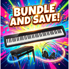 Load image into Gallery viewer, Casio PX-S5000BK 88-Key Piano w/ Free Bench, and Headphones Bundle*-Easy Music Center
