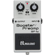 Load image into Gallery viewer, Boss BP-1W Booster/Preamp Waza Craft Pedal-Easy Music Center
