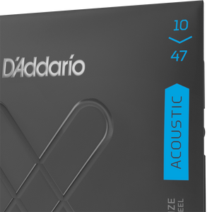 D'addario XTAPB1047-12 XT Coated 12st, Phosphor Bronze, Light 10-47-Easy Music Center