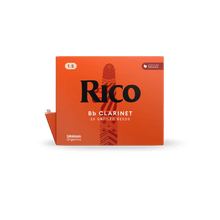 Load image into Gallery viewer, Rico RCA0125-B25 Organic Bb Clarinet Reeds, Strength 2.5, Pack of 25
