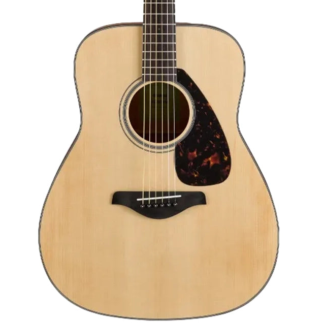 Yamaha FG800M Folk Nat Matte Finish, Solid Spruce Top, Nato B/S, RW (AIMM EXCLUISVE)-Easy Music Center