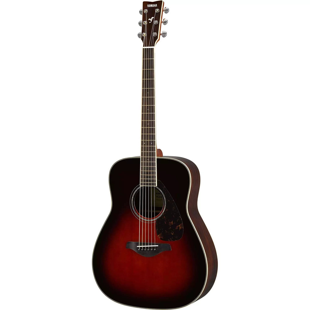 Yamaha FG830-TBS Folk Tobacco Burst, Solid Spruce Top, Rosewood B/S, RW-Easy Music Center