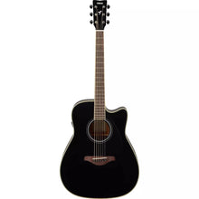 Load image into Gallery viewer, Yamaha FGC-TA-BL Folk Guitar, Trans-Acoustic w/Cutaway and Electronics, Black-Easy Music Center
