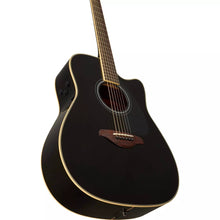 Load image into Gallery viewer, Yamaha FGC-TA-BL Folk Guitar, Trans-Acoustic w/Cutaway and Electronics, Black-Easy Music Center
