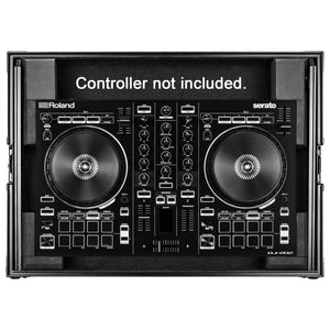 Odyssey FRGSDJ202BL Black Label Low-Profile DJ Controller Case w/ Glide - Fits DJ-202; 23.75" W x 17.25" D x 6.75" H-Easy Music Center