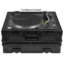 Load image into Gallery viewer, Odyssey Gear FZ1200BL Black Label Turntable Flight Case; 18&quot; W x 15.25&quot; D x 3&quot; H-Easy Music Center
