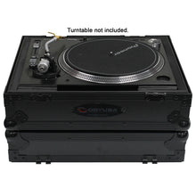 Load image into Gallery viewer, Odyssey Gear FZ1200BL Black Label Turntable Flight Case; 18&quot; W x 15.25&quot; D x 3&quot; H-Easy Music Center
