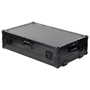 Odyssey FZGSREV7WBL Black Label Glide Style Flight Case w/ Wheels - Custom Fit for DDJ-REV7; 32.75" W 21.75" D 9.75" H-Easy Music Center