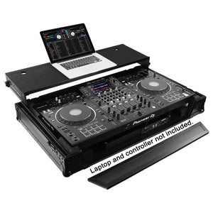 Odyssey FZGSXDJXZW1BL Black Label DJ Controller Case w/ Glide, Wheels, and 1U - Fits XDJ-XZ; 40.25" W 24.25" D 11.25" H-Easy Music Center