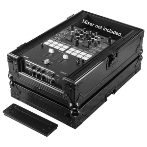 Odyssey FZS7S11R72BL Black Label DJ Mixer Case - Fits DJM-S7, DJM-S11, Rane Seventy-Two; 23.5" W 15.5" D 9.5" H-Easy Music Center