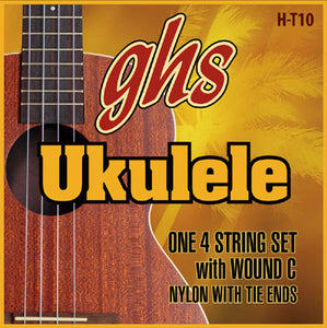 GHS HT10 Tenor Ukulele Strings "Wound C" Set-Easy Music Center