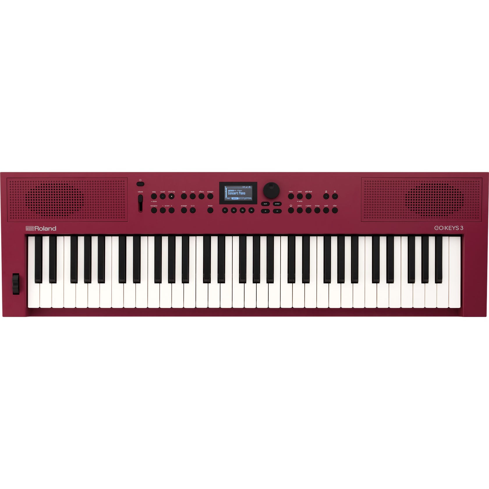 Roland GOKEYS3-RD GO:KEYS 3 Music Creation Keyboard, 61-key, Dark Red –  Easy Music Center