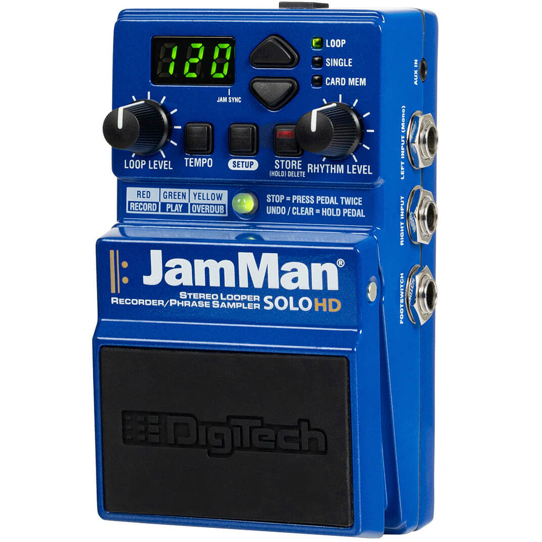 digitech jamman looper pedal DigiTech JamMan Solo HD Stereo Looper Pedal