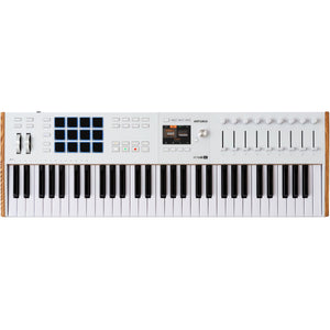 Arturia KEYLABMK3-61-WH 61-Key KeyLab Keybaord Controller MK3, White-Easy Music Center