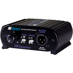ART AVDIBOX AV Direct DI Box-Easy Music Center