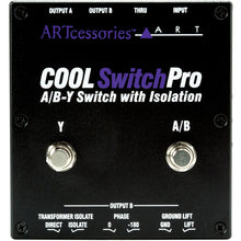 Load image into Gallery viewer, ART COOLSWITCHPRO A/B-Y Switch Box Pedal w/ Isolation-Easy Music Center
