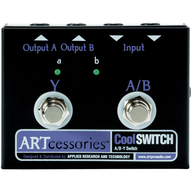 ART COOLSWITCH A/B or Y Switch Box Pedal-Easy Music Center