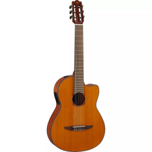 Load image into Gallery viewer, Yamaha NCX1C-NT Classical Acoustic Guitar w/ Electronics, Cutaway, Solid Cedar Top, Gloss-Easy Music Center
