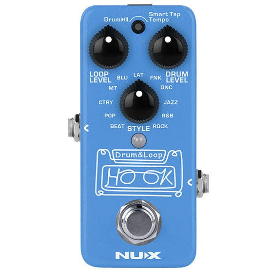 mini looper pedal NUX HOOK NDL-3 Mini Drum & Loop Pedal