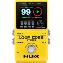 Load image into Gallery viewer, NUX LOOPCORE-STEREO Loop Core Stereo Looper Pedal with MIDI and Drum Patterns-Easy Music Center
