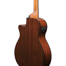 Load image into Gallery viewer, Ibanez AEGB25ETKH AE Acoustic/Electric Bass, Flame Maple Top, Sapele b/s, Transparent Black Sunburst-Easy Music Center
