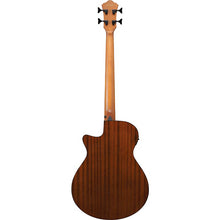 Load image into Gallery viewer, Ibanez AEGB25ETKH AE Acoustic/Electric Bass, Flame Maple Top, Sapele b/s, Transparent Black Sunburst-Easy Music Center
