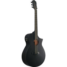 Load image into Gallery viewer, Ibanez AEWC621BOT AEWC Acoustic/Electric Guitar, Spruce Top, Sapele b/s, Black Out-Easy Music Center
