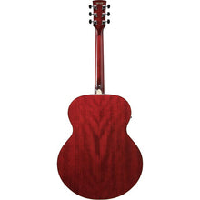 Load image into Gallery viewer, Ibanez AJ70M1EWR Jumbo Acoustic Guitar, Sitka Spruce Top, Okoume B/S, w/ Electronics, Wine Red-Easy Music Center

