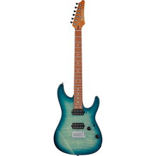 Load image into Gallery viewer, Ibanez AZ24S1FTXB AZ Standard, 24 Fret, HH, w/ Trem, Roated MN, Locking Tuners, Transparent Turquoise Burst-Easy Music Center
