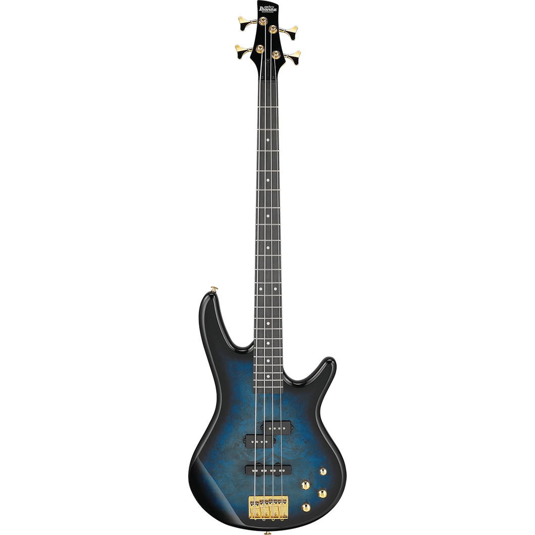 Ibanez GSR200PCTMU Gio SR 4-String, Transparent Marine Burst-Easy Music Center
