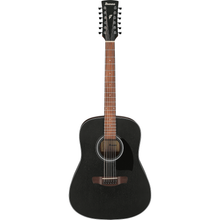 Load image into Gallery viewer, Ibanez PF5412WKH 12-string Acoustic Guitar, Satin, Weathered Black
