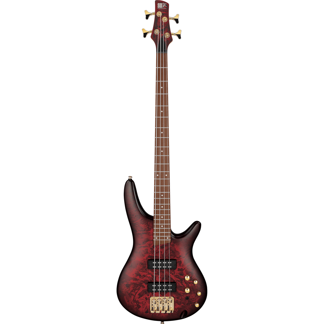 Ibanez SR300EDXWZM SR Standard 4-String, Wine Red Frozen Matte-Easy Music Center