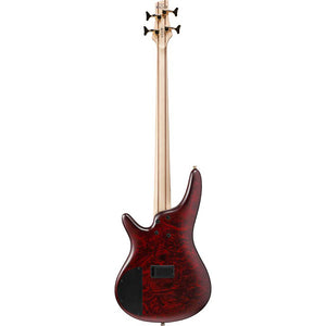 Ibanez SR300EDXWZM SR Standard 4-String, Wine Red Frozen Matte-Easy Music Center