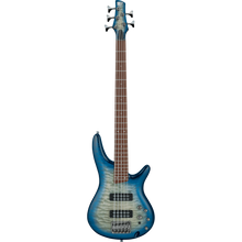 Load image into Gallery viewer, Ibanez SR405EQMSCB SR Standard 5-String, Stained Cosmic Blue Starburst-Easy Music Center
