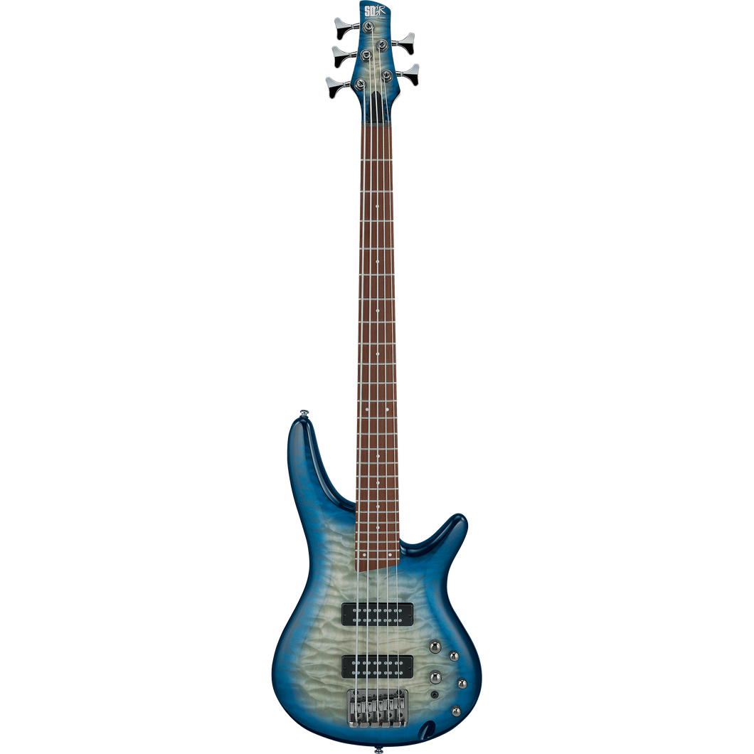 Ibanez SR405EQMSCB SR Standard 5-String, Stained Cosmic Blue Starburst-Easy Music Center