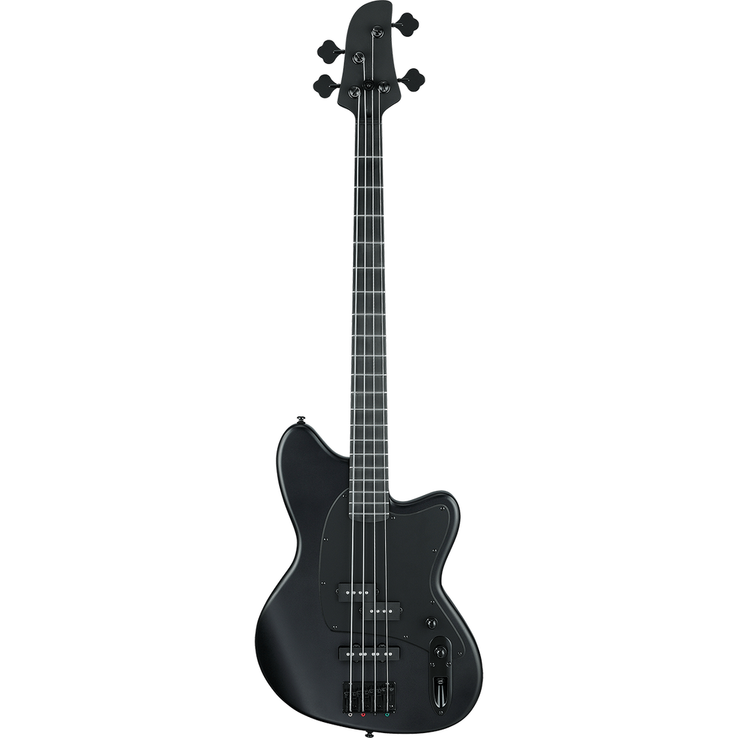 Ibanez TMB420BBKF Talman Bass Standard 4-String, Blackout Black Flat-Easy Music Center