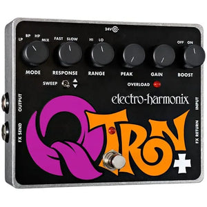 Electro Hrmonix QTRON+ Q-Tron Plus, Envelope Filter w/ Effects Loop-Easy Music Center