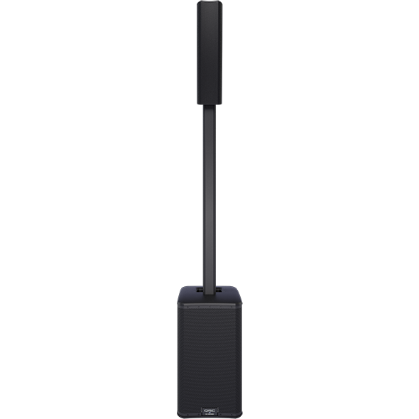 Qsc KC12-BK 3000W Active 3-Way Column Loudspeaker System, Black-Easy Music Center