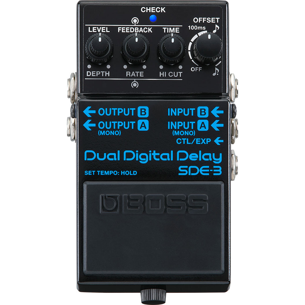 Boss SDE-3 Dual Digital Delay Pedal-Easy Music Center