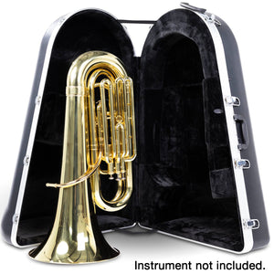 Gator GC-TUBA44-23 ABS Plastic Case for 4/4 Tuba w/Wheels-Easy Music Center