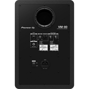 Pioneer VM-80 8” Active Monitor Speaker, Black-Easy Music Center