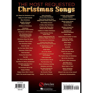 Hal Leonard HL00001563 The Most Requested Christmas Songs - Piano/Vocal/Guitar-Easy Music Center