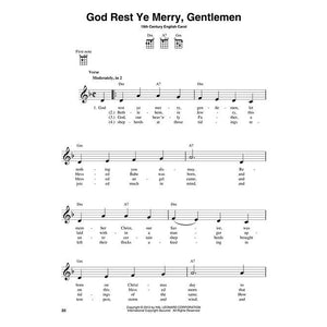 Hal Leonard HL00101852 3-Chord Christmas Carols for Ukulele-Easy Music Center