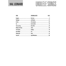 Load image into Gallery viewer, Hal Leonard HL00124301 Ukulele Songs, Ukulele-Easy Music Center
