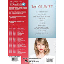 Load image into Gallery viewer, Hal Leonard HL00142735 Taylor Swift Easy Piano Play-along Volume 19-Easy Music Center
