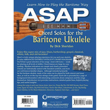 Load image into Gallery viewer, Hal Leonard HL00145630 Chord Solos For The Baritone Ukulele-Easy Music Center

