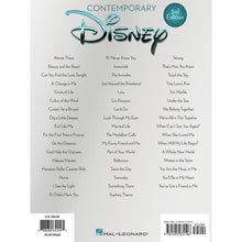 Load image into Gallery viewer, Hal Leonard HL00195620 Contemporary Disney 3rd Edition 50 Favorite Songs-Easy Music Center

