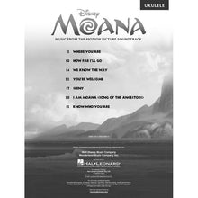 Load image into Gallery viewer, Hal Leonard HL00222007 Moana - Easy Ukulele-Easy Music Center
