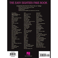 Load image into Gallery viewer, Hal Leonard HL00240340 The Easy Eighties Fake Book-Easy Music Center
