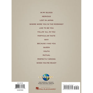 Hal Leonard HL00279536 Shawn Mendes - Piano/Vocal/Guitar-Easy Music Center